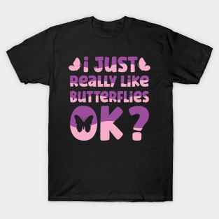 Butterfly Lover Quote T-Shirt